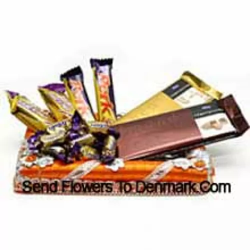Gift Wrapped Assorted Chocolates (This Product Needs To Be Accompanied With The Flowers)